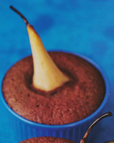 picture of Pear and chocolate puddings
 Chocolate